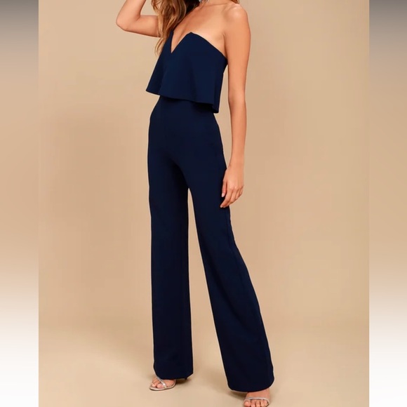 Lulus Power of Love Strapless Jumpsuit - Picture 2 of 4